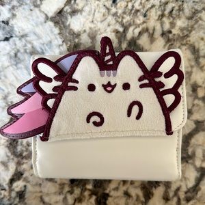 Loungefly Pusheen Unicorn Plush Flap Zip Wallet